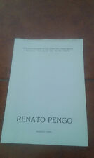 Renato pengo catalogo usato  Italia