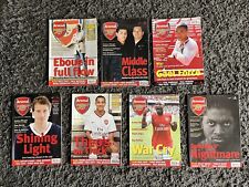 Arsenal official magazines for sale  WELLING