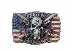guns n roses belt buckle for sale  EXETER
