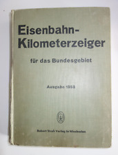 Eisenbahn kilometerzeiger 1953 gebraucht kaufen  Uetze