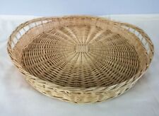 Vintage wicker serving for sale  HARTLEPOOL