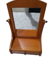 Used, 2007 Wood Dresser Vanity Jewelry Cheval Mirror w/Drawer by Thomas Pacconi  W/box for sale  Shipping to South Africa