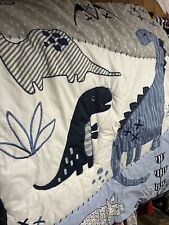 Roupa de cama para berço cordeiro e hera bebê dinossauro azul/branco comprar usado  Enviando para Brazil