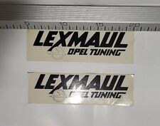 Advertising stickers lexmaul for sale  Shipping to Ireland