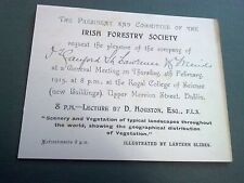 Invitation irish forestry for sale  Ireland