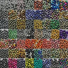 Wholesale Natural Mixed Gemstone Round Spacer Beads 4mm 6mm 8mm 10mm 12mm Pick, used for sale  Shipping to South Africa