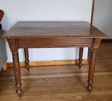 rustic oak farm table for sale  Hammond