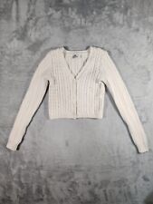 Hollister cropped cardigan for sale  Eastanollee