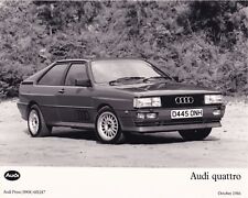 Audi quattro october for sale  BAGSHOT