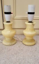 Pair vintage cream for sale  LUDLOW