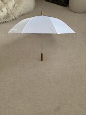 White bridal umbrellas for sale  HORLEY