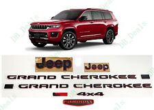 Vermelho Preto Dianteiro E Traseiro Porta Traseiro Summit L 4x4 Emblemas 2021+ Jeep Grand Cherokee L comprar usado  Enviando para Brazil