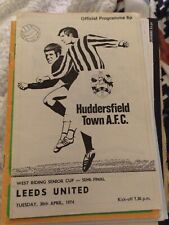1973 huddersfield leeds for sale  BUDLEIGH SALTERTON
