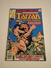 Usado, Marvel Comics TARZAN LORD OF THE JUNGLE #1 primeira impressão banca 1977 Bom! comprar usado  Enviando para Brazil