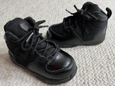 Tênis Nike Manoa bebê menino tamanho 7C couro preto cano alto AJ1282-001 comprar usado  Enviando para Brazil