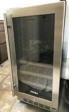 Glass Door: Titan 15 inch 23 bottle wine cooler (TT-CWC1523DZ) & Fits Equivalent for sale  Shipping to South Africa
