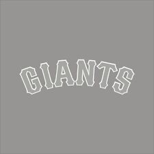 Adesivo de vinil San Francisco Giants #3 logotipo da equipe da liga principal de beisebol 1 cor parede janela comprar usado  Enviando para Brazil