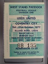 Leeds united coventry usato  Roma