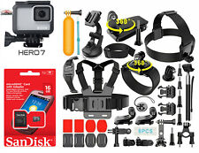 Câmera GoPro HERO7 WHITE Edition tela sensível ao toque + 40 peças pacote de acessórios esportivos, usado comprar usado  Enviando para Brazil