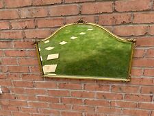 Used, Antique Gold Gilt Over Mantle Mirror Wooden Frame with Bevelled Edge for sale  Shipping to South Africa