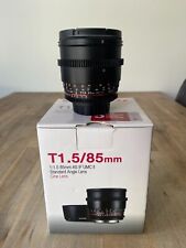 Used, Samyang 85mm T1.5 AS IF UMC II Cine Lens - Nikon F - Good condition for sale  Shipping to South Africa