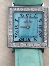 Diamond watch aqua for sale  CARDIFF