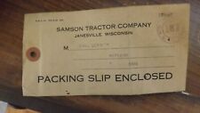 Samson tractor company for sale  Washington