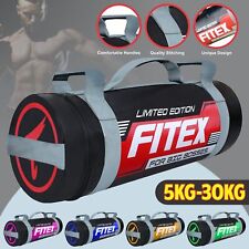 Weighed Power Bag Sand Filled 5-30KG Cross fit Fitness Gym Strength Training Bag, used for sale  Shipping to South Africa