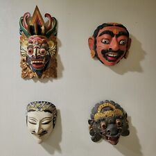 Indonesian wood masks for sale  Longview