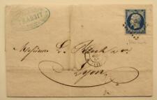 França - 1856 invólucro com cachet Messageries Maritimes TRANSIT comprar usado  Enviando para Brazil