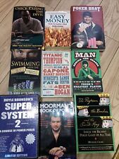Poker books collection for sale  LANCASTER