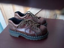 Sapatos masculinos estilo anos 90 Dr. Martens 8A42 marrom robusto tamanho EUA 6/feminino tamanho 8 comprar usado  Enviando para Brazil