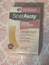Used, ScarAway Scar Sheets, C-Section, *Flesh Color* Skincare Silicone, Reusable! for sale  Shipping to South Africa