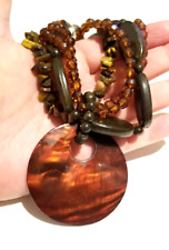 genuine eye tiger necklace for sale  Lenexa