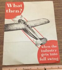 Circa aviation pamphlet for sale  Fairfield