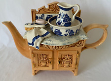 Paul Cardew Teapot - Large Blue Willow Washstand for sale  Shipping to South Africa