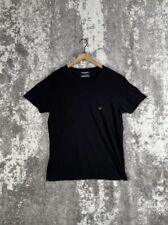 Camiseta Armani masculina grande empório sob roupas preta algodão manga curta  comprar usado  Enviando para Brazil