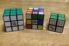 Lote de 3 Cubo de Rubik Auténtico 3x3 2x2 Cubo de Rubik Rubiks Juguete de Rompecabezas segunda mano  Embacar hacia Argentina