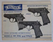 Original walther instruction for sale  Fairfield