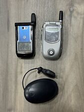 Teléfonos abatibles Motorola Nextel i860 e i730 + cargador de pared de viaje segunda mano  Embacar hacia Argentina