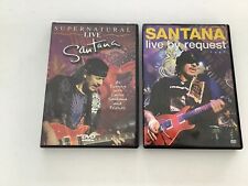 DVDs Santana: lote de 2. Supernatural Live & Santana Live mediante solicitação. comprar usado  Enviando para Brazil