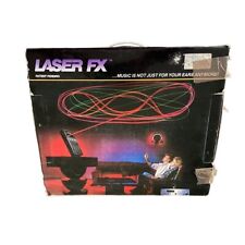 Vintage LASER FX Laser Light Show Kit Anos 80 Som Retrô Ativado Testado Funciona comprar usado  Enviando para Brazil