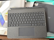 Używany, Logitech Combo Touch iPad Pro 12,9" QWERTZ keyboard 820-009752 na sprzedaż  PL