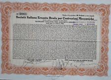 Milano 1929 warrant usato  Milano