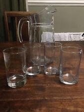 Drinks jug glasses for sale  EASTLEIGH