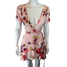 Mini vestido Lulu's Cherished Love blush rosa estampa floral XS  comprar usado  Enviando para Brazil