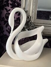 White contemporary swan for sale  LEEDS