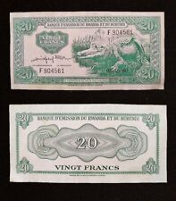 1961 francs katanga d'occasion  L'Isle-sur-la-Sorgue