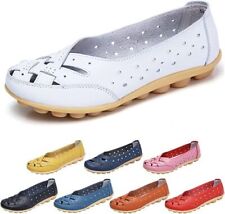 Sapatos femininos novos Owlkay, sapatos de caminhada slip on, sapatos baixos de couro casual comprar usado  Enviando para Brazil