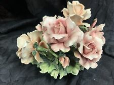 Cestino rose porcellana usato  Torino